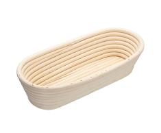 FuYouTa Cesta para panificación Cesta para Pan Cestas De Masa Cesta de Prueba de Masa Madre Tazón de ratán Natural para Pan y Aumento de Masa para Hacer Pan 3 tamaños