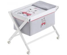 pekebaby Minicuna Plegable Tijera Hippo