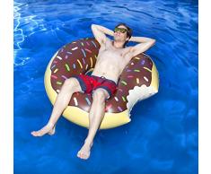 Choco Donut inflable por mar y piscina