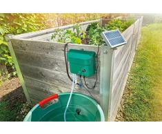 Sistema de riego solar WaterDrops, juego completo para riego de plantas con 15 aspersores Esotec 101100