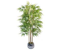 Maia Shop 1137 Bambú Cañas Naturales, Elaborados con los Mejores Materiales, Ideal para Decoración de hogar, Árbol, Planta Artificial (150 cm), Mixtos