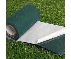 Lucatex - Cinta de unión adhesiva césped artificial 15cm x 5 metros largo - cinta adhesiva césped artificial - fácil instalación de césped artificial