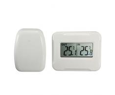 EsportsMJJ Interior Exterior Digital Lcd Inalámbrico Termómetro Medidor De Temperatura Del Sensor 433 Mhz