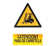 Wolfpack 15051265 Cartel Atencion Paso Carretilla 30x21