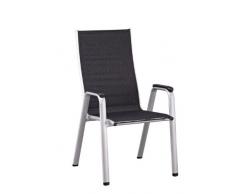 Kettler apilables Sillón Cirrus aluminio/textilene antracita