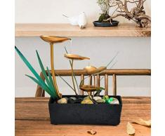 Mobiliario De La Sala De Estar Decoración De Mesa De Agua Fuente De Waterscape, Decoración De Agua De Mesa En Cascada Fuente Decorativa Fuentes De Mesa De Interior-Fuente De Escritorio 9.8pulgada