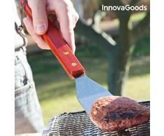 InnovaGoods IG116868 Maletín para Barbacoas, Unisex Adulto, Negro/Naranja, Talla Única