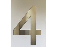 número de casa Post Cartel para puerta Número Número y Letras de Acero Inoxidable V2 A XL – Selección