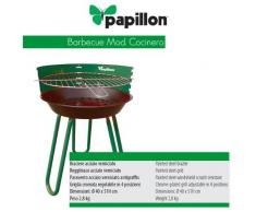 Papillon 8130147 Barbacoa Saturnia Cocinero Redonda 47x36x56 (Alt.) cm