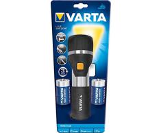 Varta 7x5mm LED Day Light 2D Linterna), 0.5 W, Negro, Plata