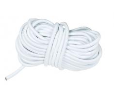 Lafuma Cuerdas eslásticas para hamaca Siesta L, 8 metros, Blanco, LFM2405-0020