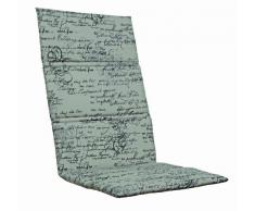 Kettler 0309001-8712 - Cojín para silla de jardín (aluminio y textil, 123 x 50 x 3 cm), color beige