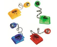 Una lámpara de lectura LED linterna - color al azar - Linterna para la libra - Pilas incluidas - luz del libro