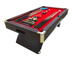 Mesa de billar juegos de billar pool 8 ft carambola FULL Medición 220 X 110 cm mod. CAESAR