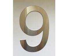 número de casa Post Cartel para puerta Número Número y Letras de Acero Inoxidable V2 A XL – Selección