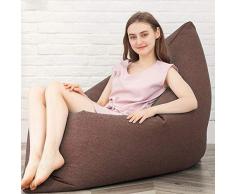 Liu Sensen Bolsa De Frijol Silla PUF Piso Cojín Marrón Gigante Memoria Espuma Bean Bolsa para Interior Y Exterior Resistente Al Agua Posición De Piso Cojín De Frijol Bolsa De La Losa