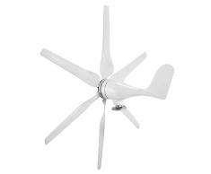 Mophorn Generador de Viento de Turbina de Viento de la Turbina de Viento del Generador de Viento de 300W 12V Generador para las Palas de Viento Caseras del Viento Bajo