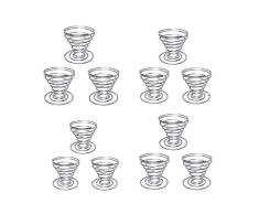ZOOs zoweys - Soporte de Mesa para Plantas de Aire (12 Unidades, Acero Inoxidable)