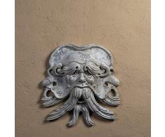 AnaParra Fuente Cara Fontana Sprone de Florencia 55X40X20cm. Mármol reconstituido