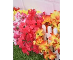 Seda de alta calidad Azalea / Crisantemo Flores artificiales , amarillo