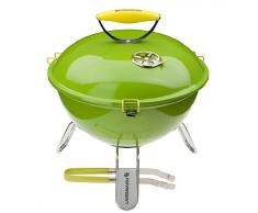 Landmann Piccolino - Barbacoa portátil, 34 cm, color verde lima