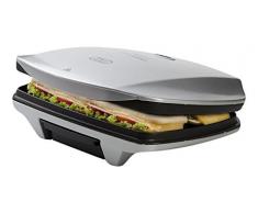 Domo DO 9033 G - Parrilla eléctrica, 2000 W, color plateado