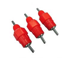 Farm & Ranch - Juego de 20 vasos de agua para gallinas y aves de corral, estilo rosca, para bebidas, alimentador de agua