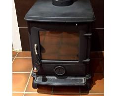 Dirtbusters Negro Estufa y parrilla polaco 250 ml para estufas de madera (Rejillas de chimenea y registro de quemadores