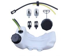 Depósito de Gasolina Tapón de Gasolina Juego de filtros de la línea de Combustible Ajuste para Honda GX35 Gx 35 HHT35S UMK435 Motores Motores Cortacésped Cortacéspedes Recortadores