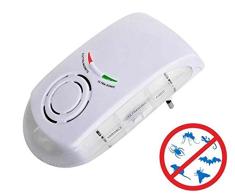 PestExpel repelente de plagas enchufe en ultrasonidos control electrónico de plagas rata ratón ratones araña insecto disuasivo Enchufe de 2 pines