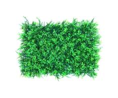 Ping- Planta De Setos Artificiales, Cribado De Una Valla Recortada Fondo De Hierba Verde Artificial Decoración De Vallas De Jardín Cercado De Privacidad Al Aire Libre 60x40cm / Pieza (Color : 1pack)