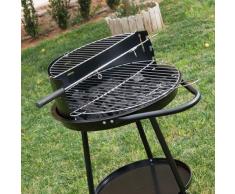 555C540 - Barbacoa Carbón Ruedas 42 Cm