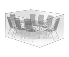 WOLTU GZ1197tp - Funda Protectora para Muebles de jardín (250 x 210 x 90 cm), Transparente