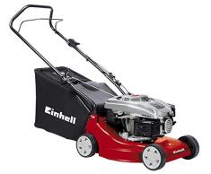 Einhell GH-PM 40 P - Cortacésped de gasolina (1600 Vatios, altura de corte 3 niveles | 32-62 mm , ancho de corte 40 cm, hasta 800m² de jardín, 45L de capacidad de bolsa) (ref.3401013)