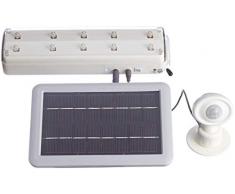 Esotec 102091 - Reflector solar PIR, color blanco