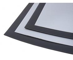 Negro 2 mm Correx láminas para suelo y protección superficial 120 x 240 cm (blanco opcional) tamaño selecciona tus