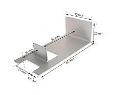 Toro - BBQ de acero inoxidable parrilla Juego elevador (4 unidades) para pizza Anillo Diámetro 57 cm, para ASIN: b01 N0j2q69