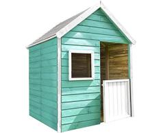 CASETA MADERA INFANTIL MARINA 119X123X158 CM