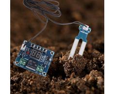 Jiamins Sistema de riego automático con sensor de humedad, 12 V