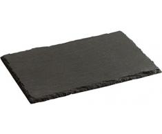 Quid 2454140031 - fuente rectangular de pizarra gastro fun 1pz - gris