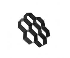 shentaotao Bricolaje Flor De La Forma del Hexágono Paseo Fabricante De Hormigón del Molde Reutilizable Stepping Stone Patio Camino del Fabricante del Molde del Césped del Jardín Loseta De Moldes