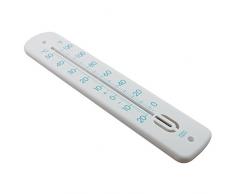 Termómetro de pared, grande, de 380 mm, para el hogar, habitación, oficina, jardín o invernadero, se puede utilizar en interiores y exteriores