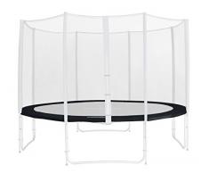 Envoltura de los bordes negro para trampolín de jardín 1,85 M - 4,60 M PVC - RA-1958 - Size 4,30 m 5L