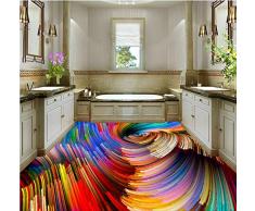 Fondo De Pantalla De Pintura De Piso 3D Agua Piedra Adoquín Baño Pintura De Piso 3D Papel De Piso De Pvc 350 * 245Cm