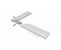 WINDHAGER 3538 - De Aluminio de Insectos Conjunto Soporte de la Esquina, la Plata