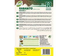 Semillas ECOLOGICAS Rabanito National II 3gr.