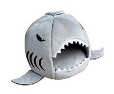 AYRSJCL 1pc tiburón Caliente Gatito Cubierta del Animal doméstico del Gato Dormir Sofá Cama Perrito del Animal doméstico casa de la Estera/tamaño para el Gato del Perro