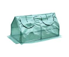 HOMCOM Outsunny Invernadero caseta de Tubo Acero y plastico Jardin terraza Cultivo de Plantas