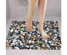 Shuyinju A Prueba De Agua E Empedrado Pegatinas De Pared Sala De Estar Dormitorio Baño Piso Decoración Del Hogar Etiqueta Autoadhesiva Película