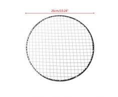 Manyo desechable BBQ Rejilla de Barbacoa Cesta inalámbrico de Enrejado metálico Carne Pescado hortalizas Barbacoa Herramienta